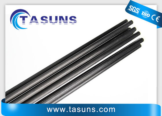 carbone Rods, actions de 350-450mm Pultruded de rond de fibre du carbone T300 de 6mm